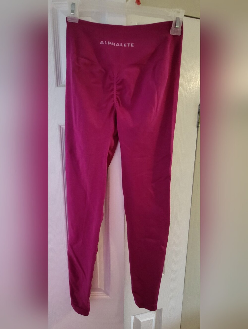 Alphalete Amplify Ultra High Rise Legging - Magenta - Medium